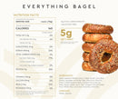 Hero Low Carb Bagels, 5 bagels