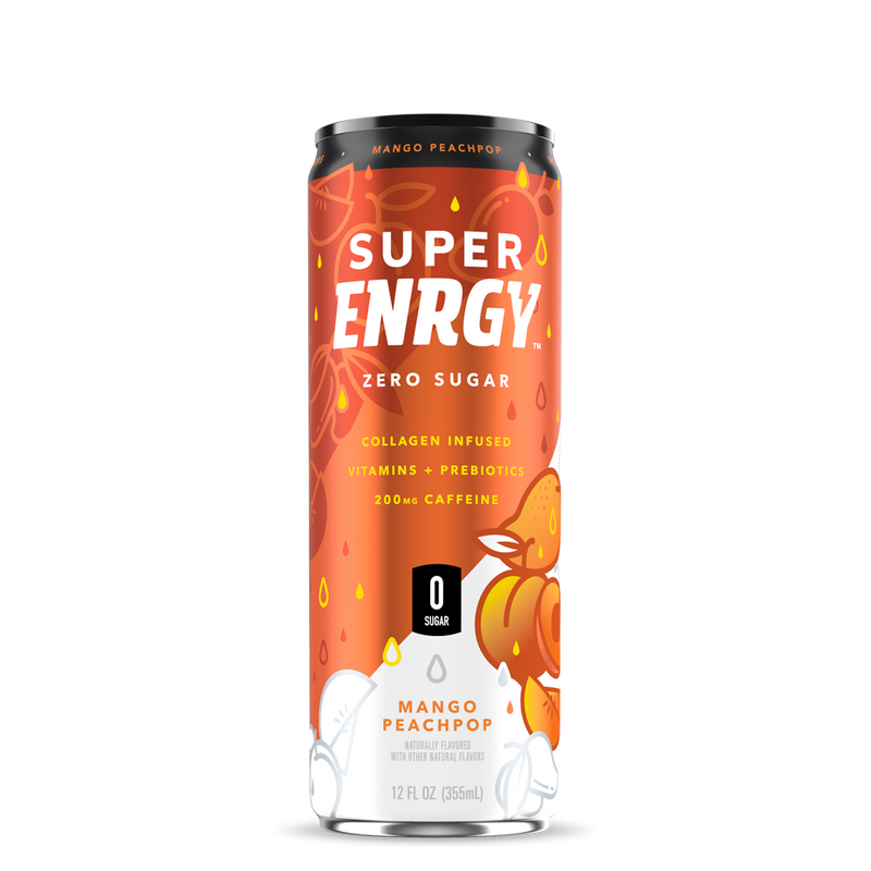 Kitu Super Enrgy Zero Sugar Energy Drink, 12 oz