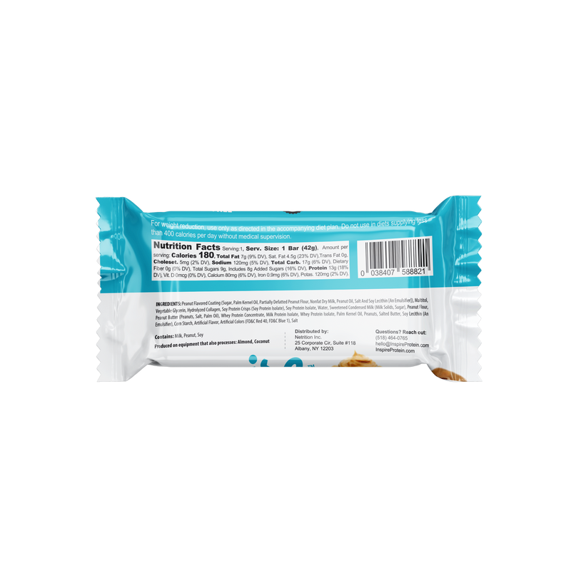 Inspire High Protein Bars by Bariatric Eating
