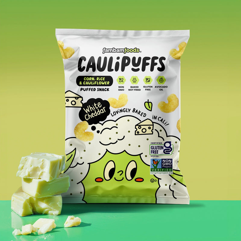 CauliPuffs Gluten Free Cauliflower Puffed Snacks