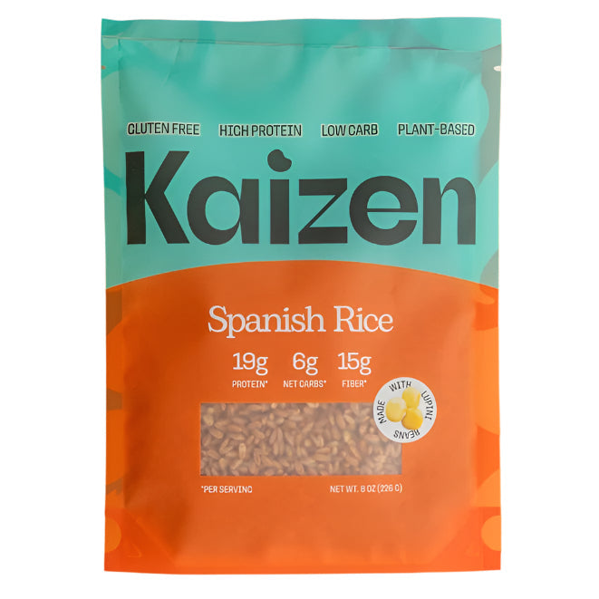 Kaizen Food Company Low Carb Plant Based Seasoned Rice 8 oz (226g)