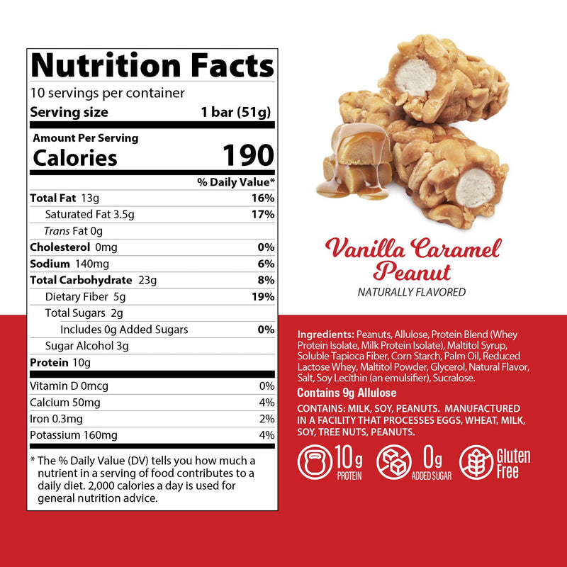 Genius Gourmet Protein Nut Roll Bar