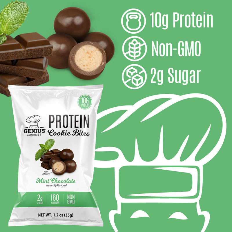 Genius Gourmet Protein Cookie Bites