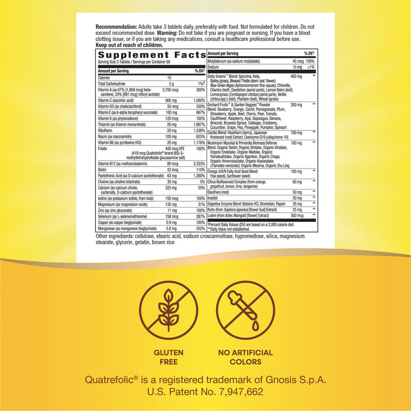 Nature's Way Alive! Max 3 Potency Multivitamin