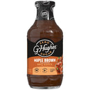 G Hughes' Smokehouse Sugar-Free BBQ Sauce - Maple Brown Flavored