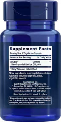 Life Extension NAD+ Cell Regenerator,  30 Vegetarian Capsules