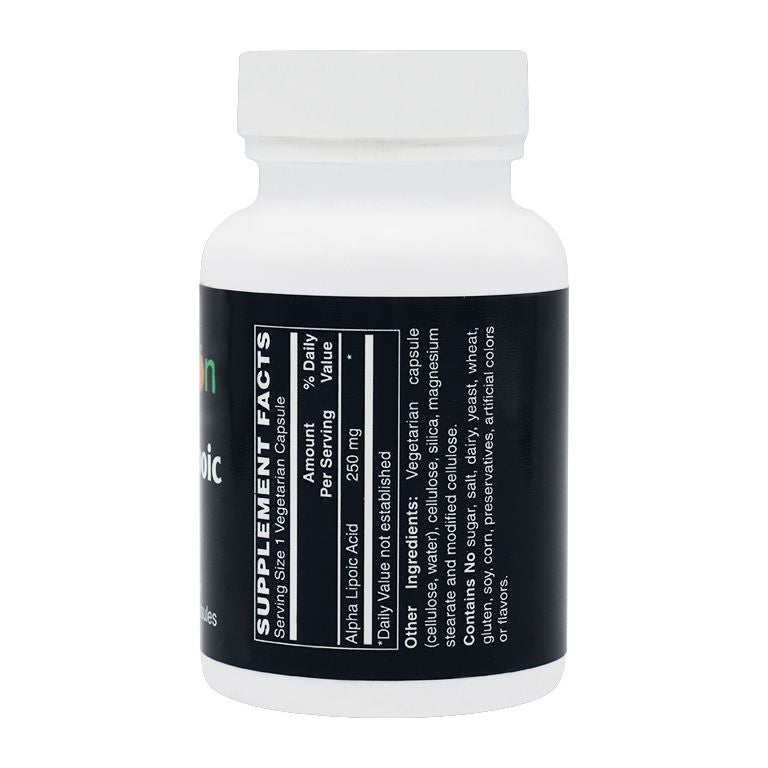 Alpha Lipoic Acid 250mg Capsule by Netrition