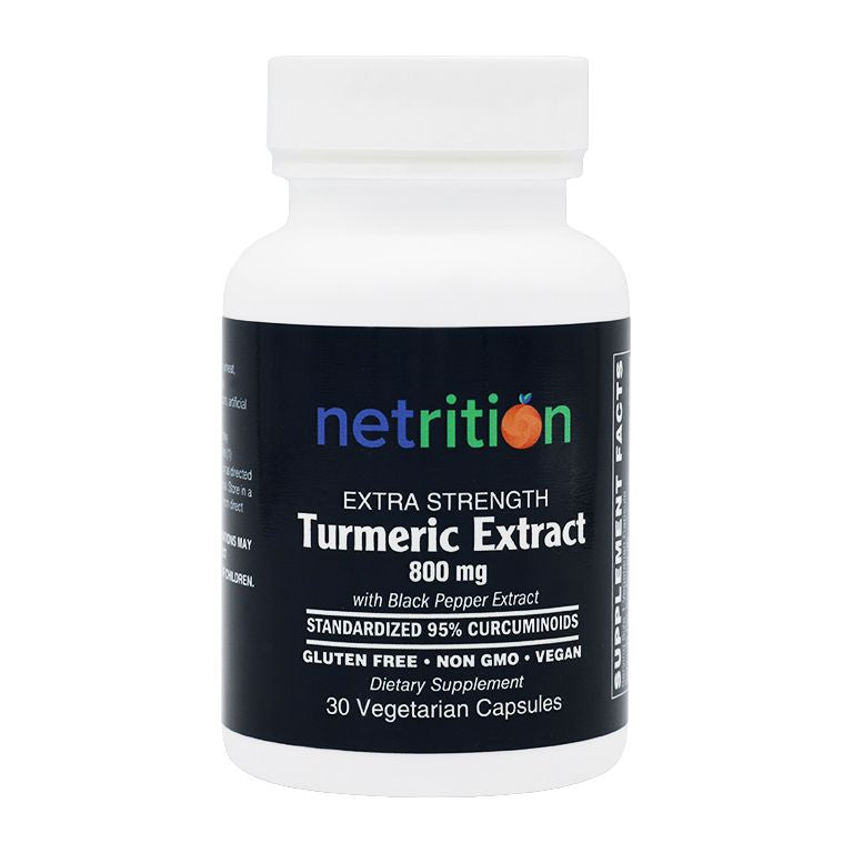 Extra Strength Turmeric 800 mg with BioPerine® by Netrition