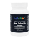 Saw Palmetto 320mg Softgel by Netrition (CLEARANCE: Best by October 30, 2025)