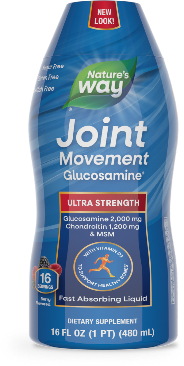 Nature's Way Joint Movement Glucosamine and Chondroitin Liquid - Berry Flavor