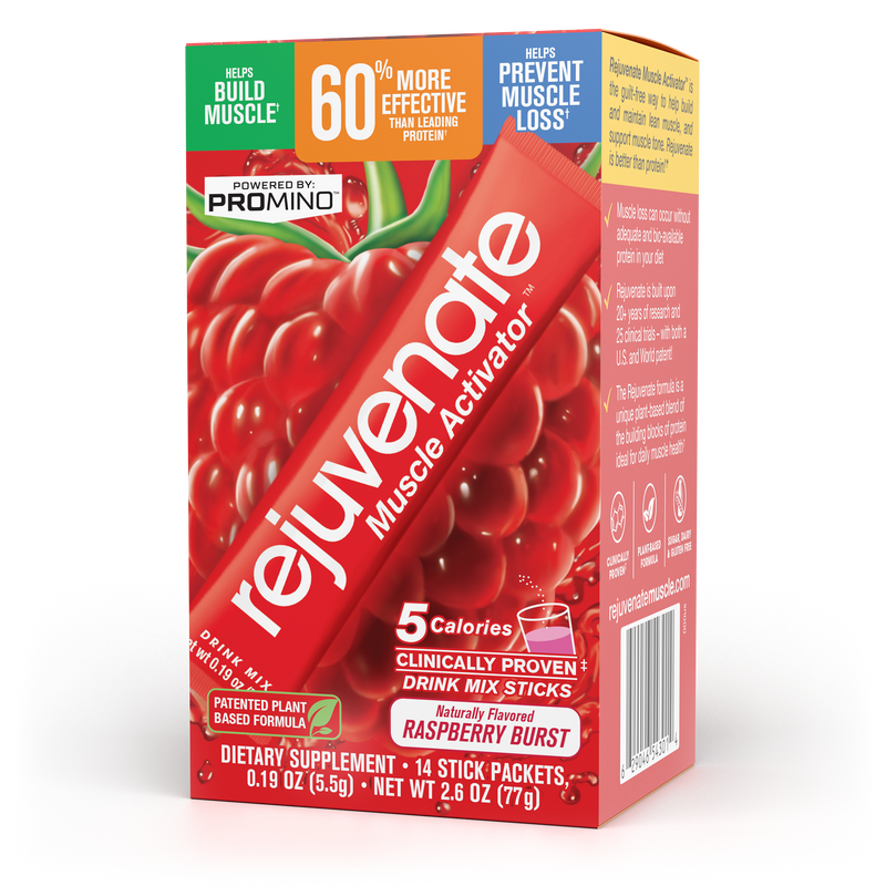 Rejuvenate Plant-Based Amino Muscle Activator, 14 Stick Packets, 0.19 oz (5.5g)