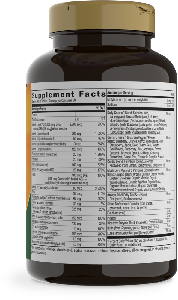 Nature's Way Alive! Max 3 Potency Multivitamin