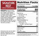 Simply Snackin' Beef Protein Snack - Signature Beef BOLD Original