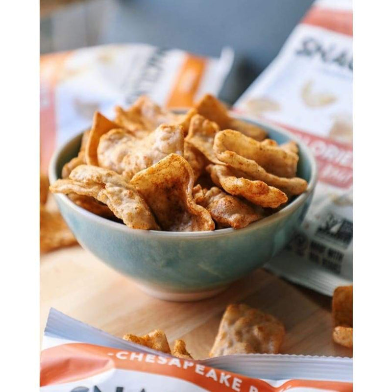 Snacklins Low-Calorie Cracklins Plant Crisps - Barbeque (3 Oz) 