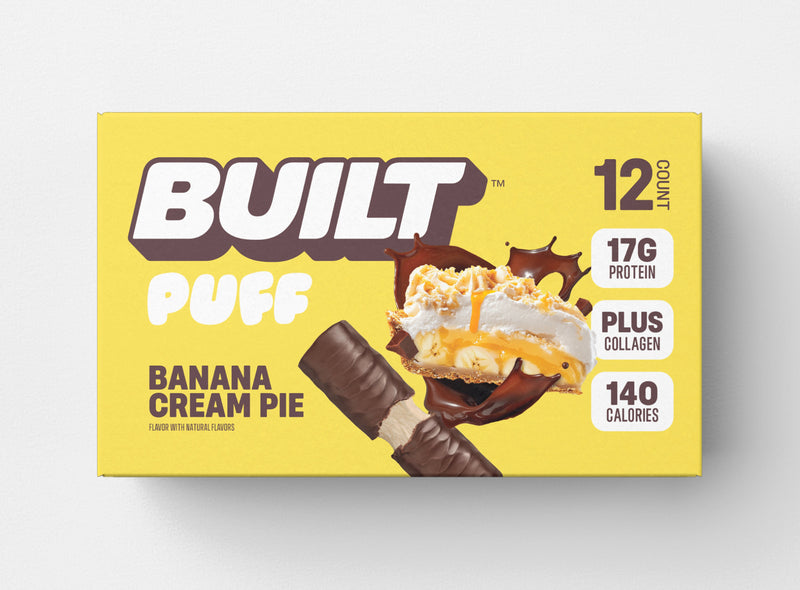 Built Bar Protein Puffs - Banana Cream Pie