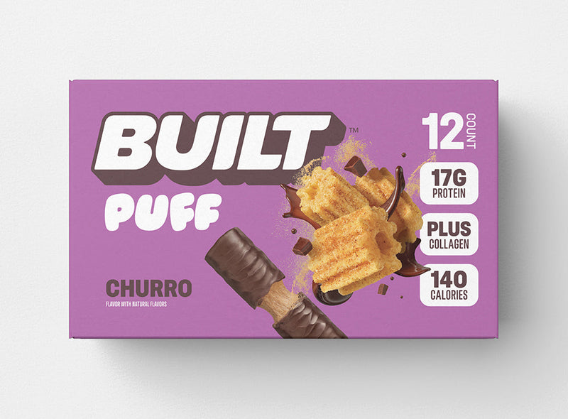 Built Bar Protein Puffs - Churro