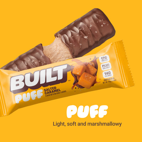 Built Bar Protein Puffs - Salted Caramel