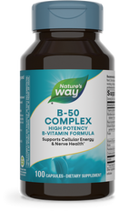 Nature's Way Vitamin B-50 Complex 100 capsules