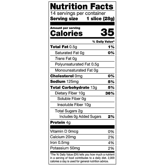Aunt Millie's Live Carb Smart Bread