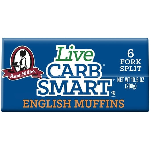 Aunt Millie's Live Carb Smart English Muffins