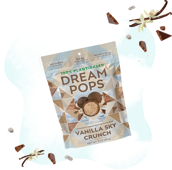 Dream Pops Candy Crunch - 100% Plant-Based