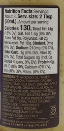 Primal Kitchen Avocado Oil Dressing & Marinade, 8 fl oz.