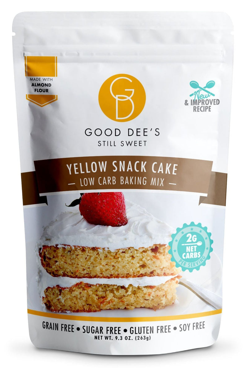 Good Dee's Low Carb Yellow Snack Cake Mix 9.3 oz 