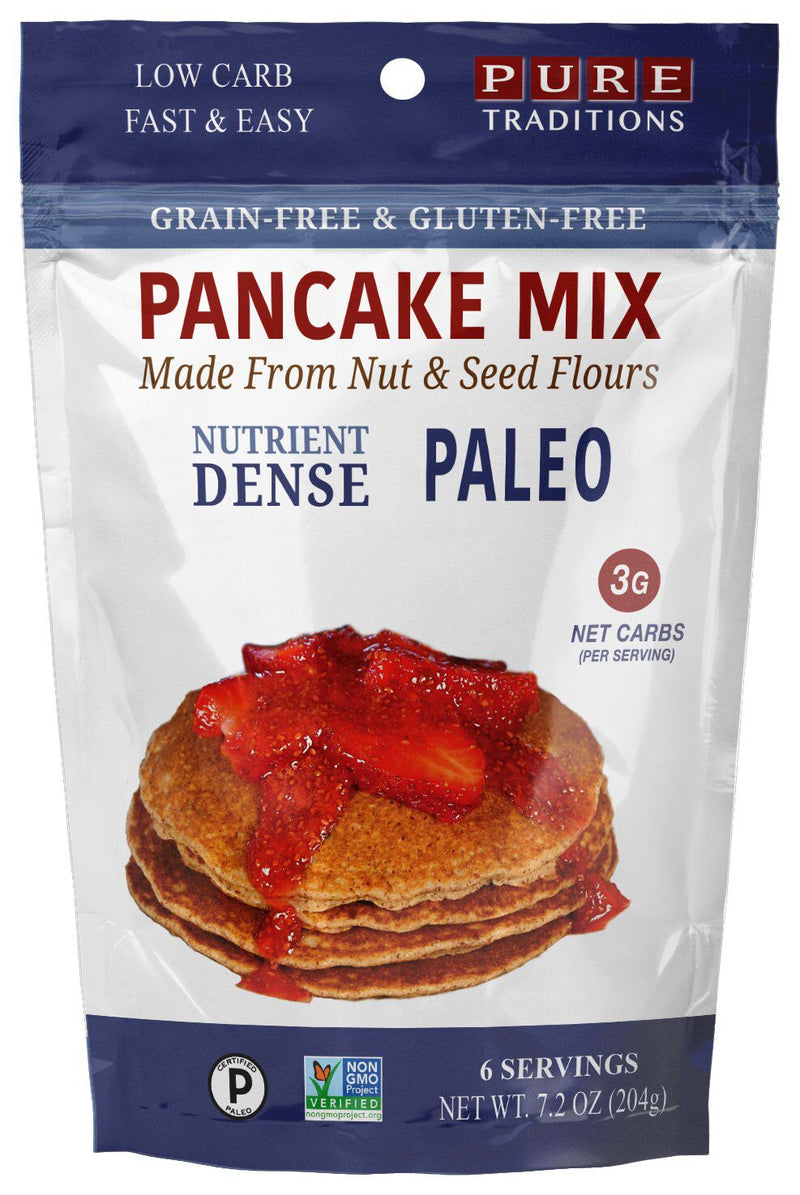 Pure Traditions Gluten & Grain Free Pancake Mix 7.2 oz 