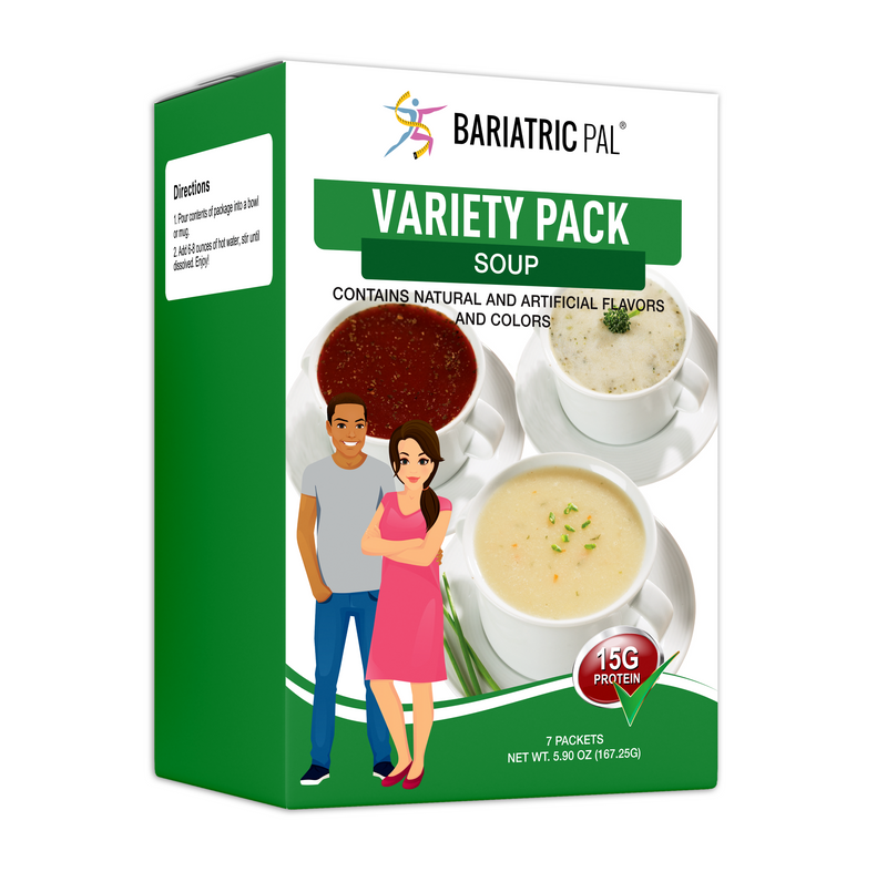 BariatricPal 15g Protein Soup - Variety Pack