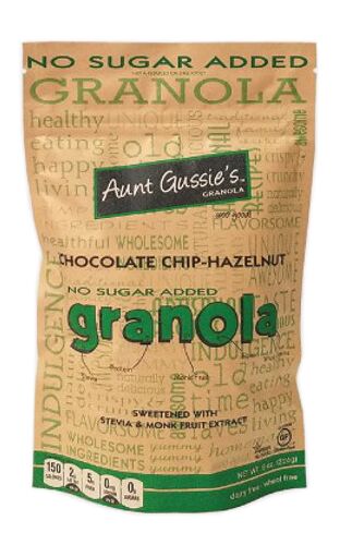 Aunt Gussie's No Sugar Added Granola 8 oz