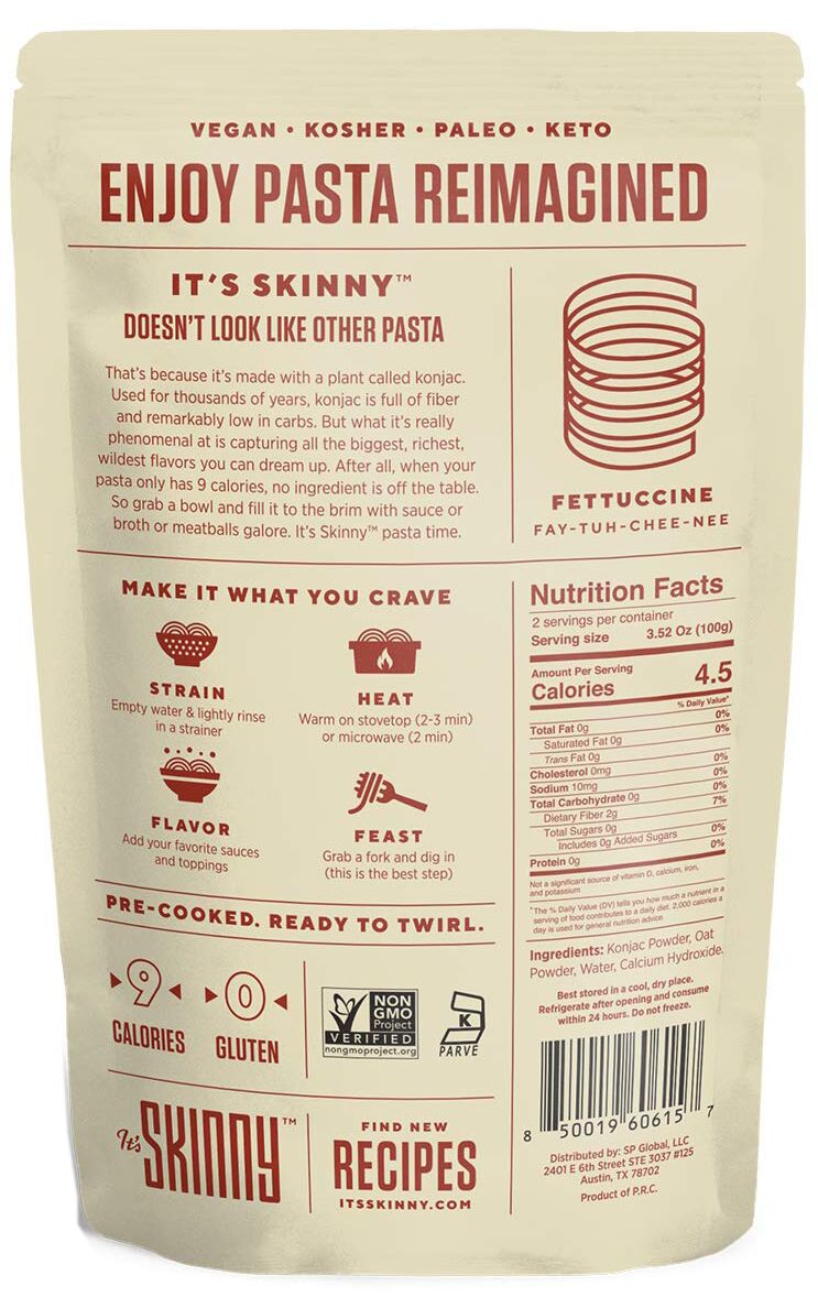 It's Skinny Konjac Pasta (9.52oz)