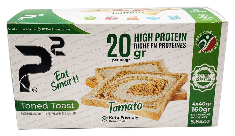 P2 Eat Smart High Protein/High Fiber Toned Toast 160 grams (5.64oz)