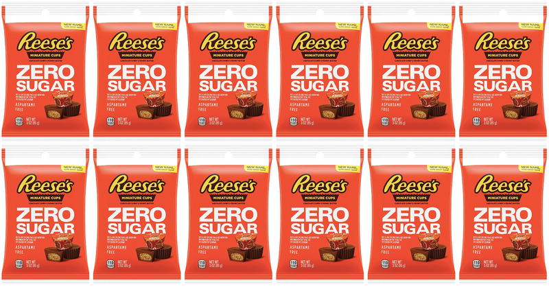 Hershey's Zero Sugar Reese's Minature Peanut Butter Cups