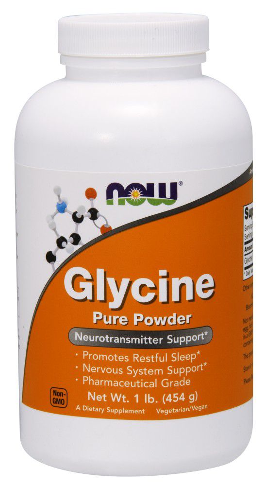 NOW Glycine Pure Powder