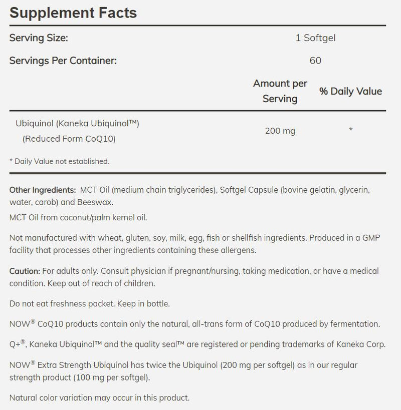 NOW Ubiquinol