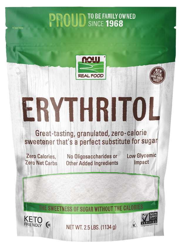 NOW Erythritol Granular