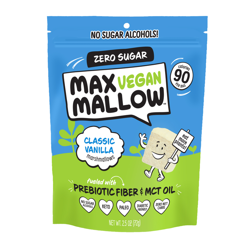 Know Brainer Foods Max Vegan Mallow Sugar Free Marshmallows 