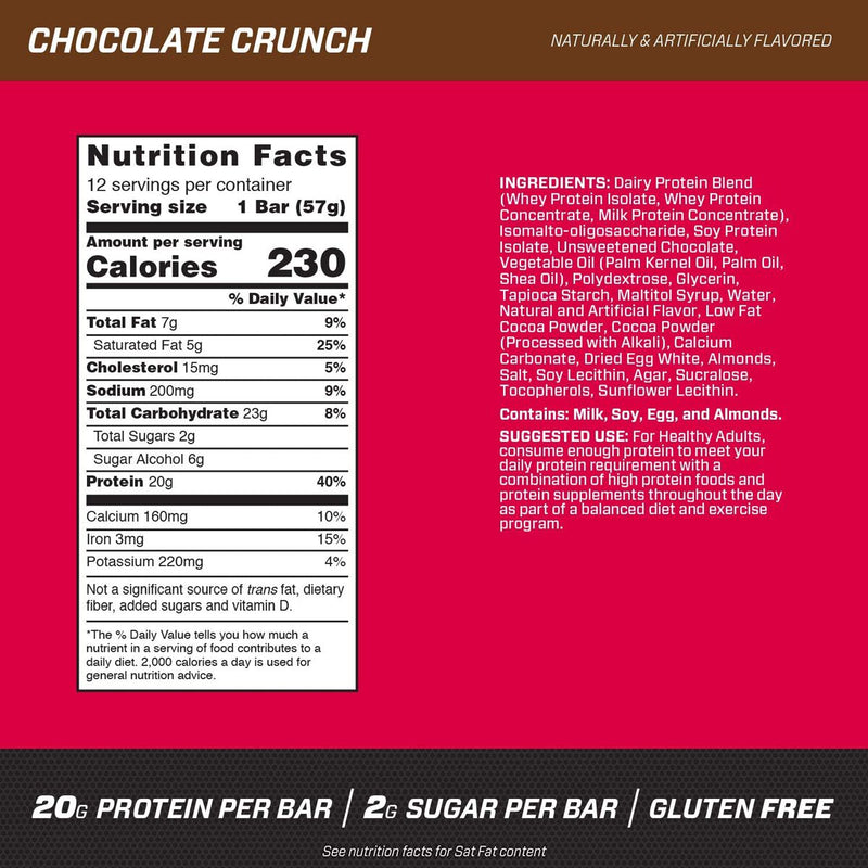 BSN Protein Crisp Bars