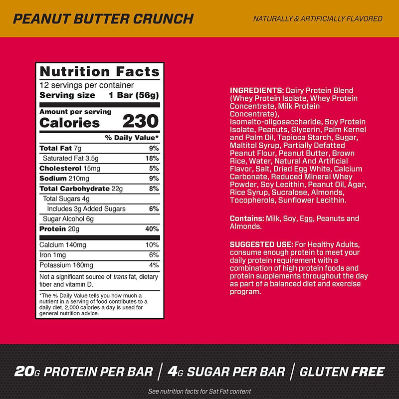 BSN Protein Crisp Bars