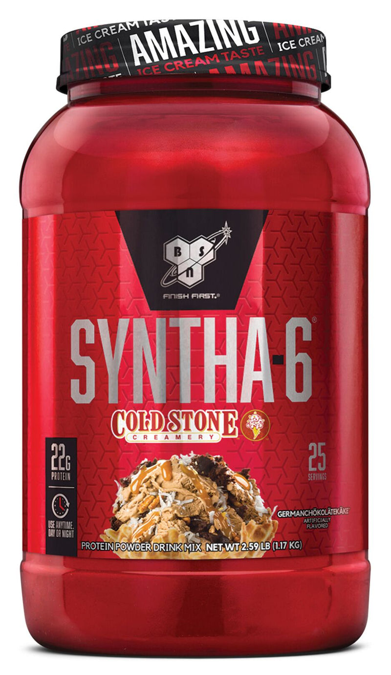 BSN Syntha-6 Cold Stone Creamery Protein Powder (CLEARANCE: Best by November 30, 2024)