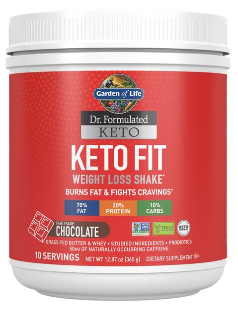 Garden of Life Dr. Formulated Keto Fit Weight Loss Shake