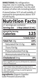 Garden of Life Coconut Oil