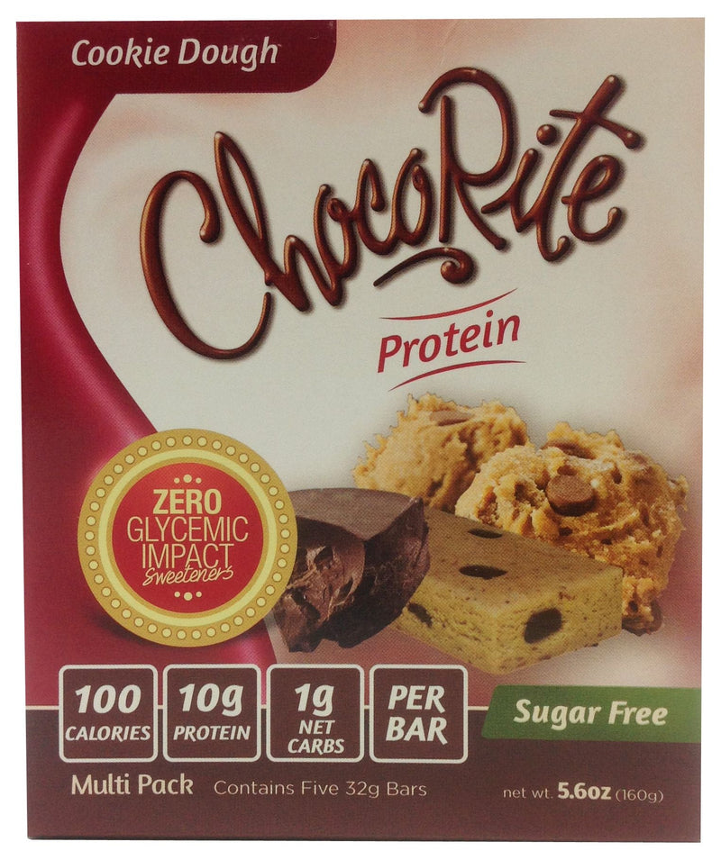 Healthsmart ChocoRite Uncoated Protein Bars, 32g