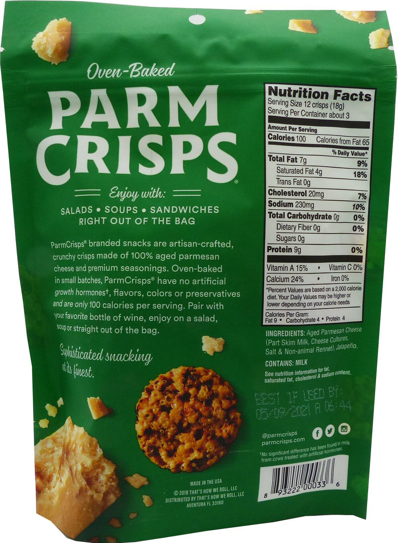 ParmCrisps Oven-Baked Parm Crisps