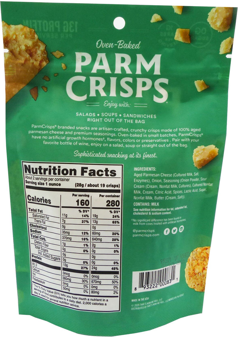 ParmCrisps Oven-Baked Parm Crisps