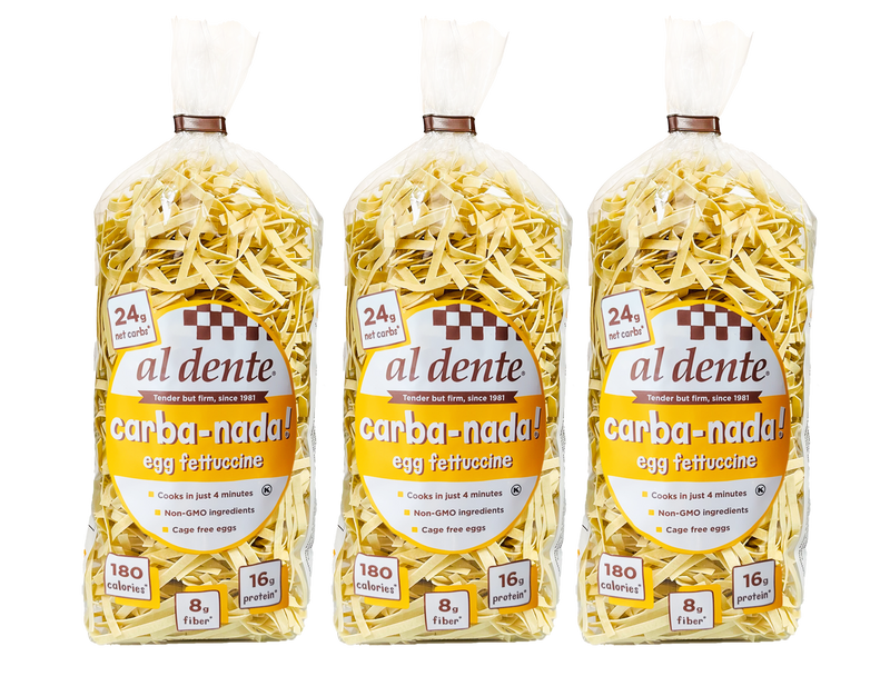 Al Dente Carba-Nada Fettuccine 