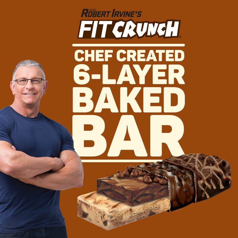 Robert Irvine's Fit Crunch Snack Size Whey Protein Baked Bar