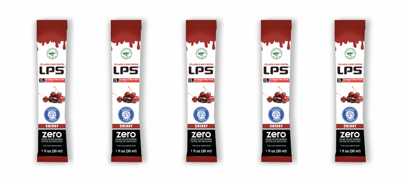 LPS Sugar Free® Collagen & Whey Liquid Protein Supplement by Nutritional Designs 1 oz Packets - Available in 5 Flavors 