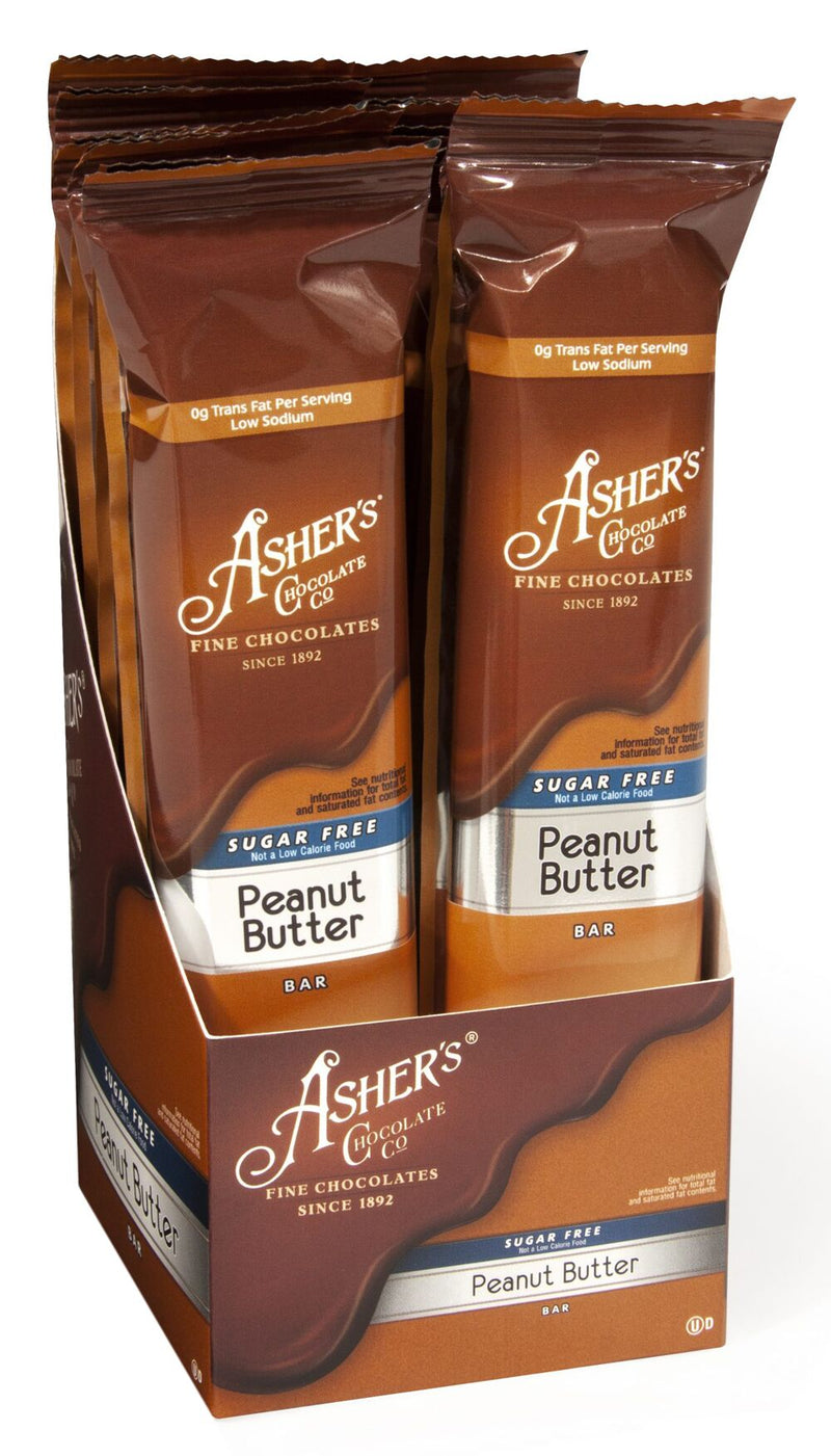 Asher's Chocolates Sugar Free Candy Bars