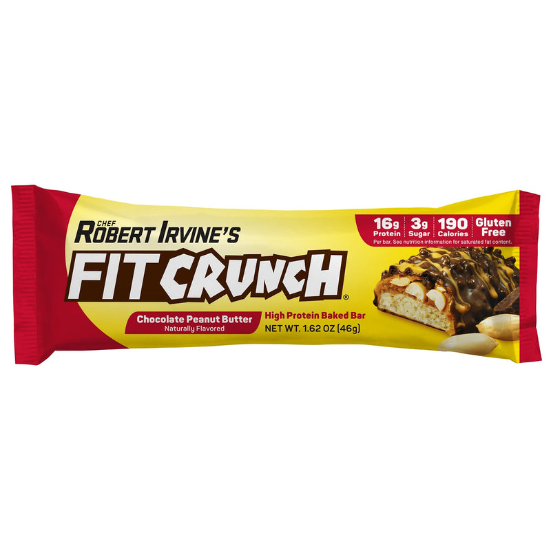 Robert Irvine's Fit Crunch Snack Size Whey Protein Baked Bar